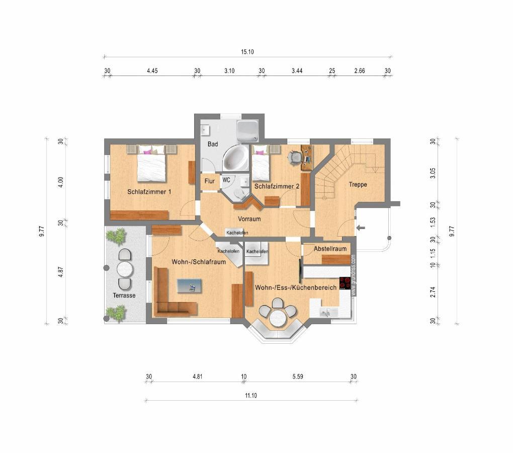 Ferienhaus Kahr Appartment Ennstal Radstadt Exteriör bild